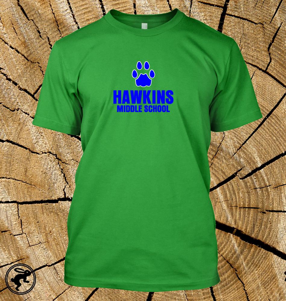 Stranger Things Hawkins Middle School T Shirt Tv Show Tee