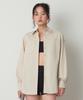 Reventina Basic Pocket Shirt_Beige