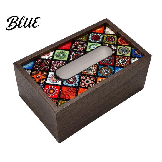 Bathroom Tissue Case Wooden Box Cover Rectangular Paper Towel Dispenser Decorative Napkin Storage Dining Room Holder Organizer for Office Desk Home