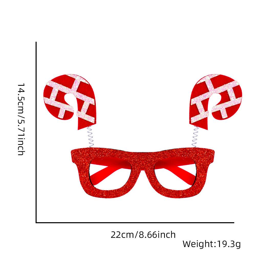 Festive Glasses Christmas For Kids And Adults Featuring Santa Reindeer Designs Snowman