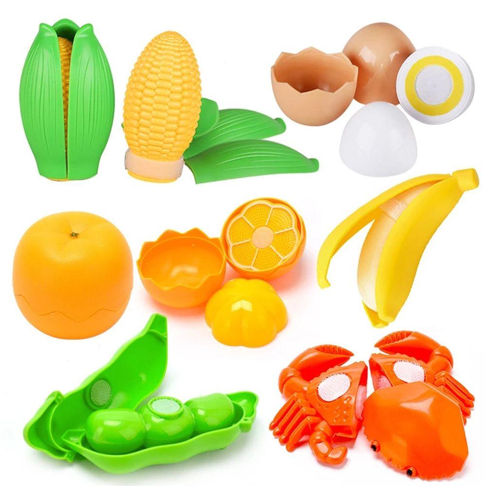Play Toys Play House Cutting Food Kitchen Toys Plastic Food Toy Cutting Food Toys Cutting Fruit