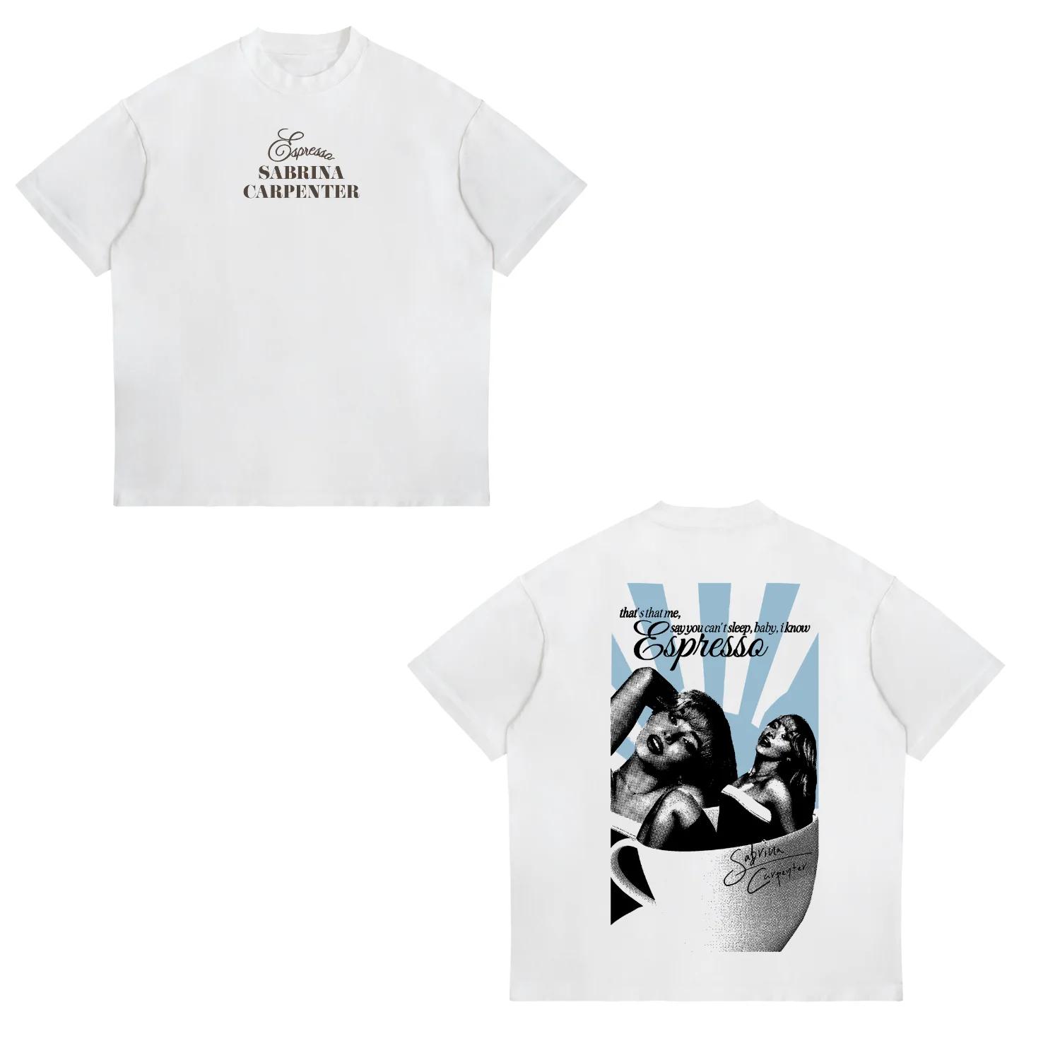 

Sabrina Carpenter Concert Printed TShirt Womens Unisexs Unisex Shortsleeved Retro Street Y2K Casual Fashion Tops Clothing 4XL