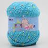 Pointillism Silk Fluff Yarn: Medium Thickness for Hand-Knitting Baby Sweaters, Scarves, and Bags.