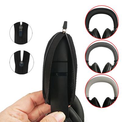 Premium Headband Cover Sleeve for QC45 Headphones Headbeam Caps Protectors Enjoy More Comfortable Fit Zipper Covers