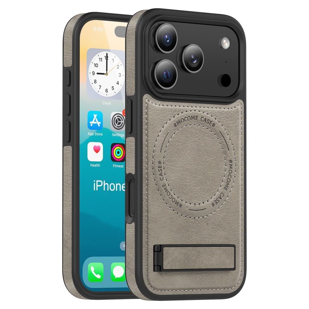 Per iPhone 11 12 13 14 15 16 17 Pro Ma/AIR 16E 16 15 Plus Custodia di Ricarica Wireless Custodia in Pelle per Telefono Cover Protettiva