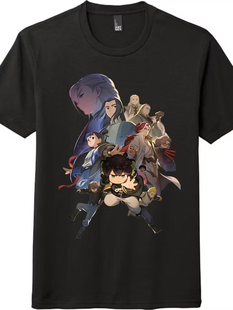 

The Legend of Hei 2 Unisex T-Shirt-Cartoon Anime Tee|Leisure,Anime Eventsand Daily XL