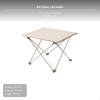 Portable Outdoor Folding Table, Lightweight Aluminum Foldable, Camping Dining BBQ