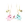 BFF Halsketten - Beste Freundin Halskette, Niedliche BFF Freundschaftsgeschenke für 2, Schmuck für Mädchen - Eine für dich, eine für deine BFF - Ab 3 Jahren