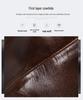 Jiameida Retro Genuine Leather Men's Business Briefcase - Large Capacity Handbag and Laptop Bag