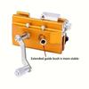 Portable Chainsaw Sharpener,Chainsaw Sharpening Kit, Fast Chain Saw Sharpener Tool, Portable Hand Crank Chain Grinder,Electric Chainsaw File