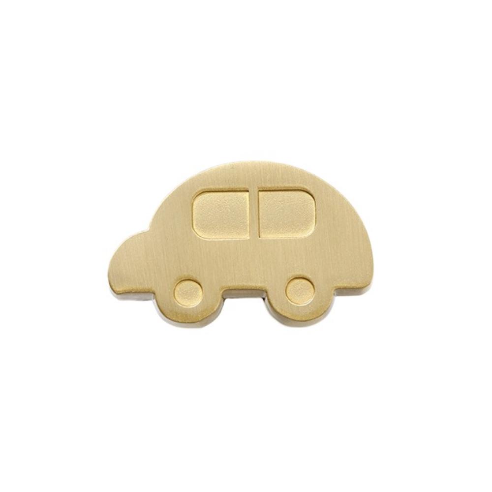 Heart-shaped Cartoon Door Handles Brass Cabinets Drawers Knobs Bear Furniture Handles  Hardware