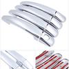 For Peugeot 208 2012 2013 2014 2015 2016 2017 2018  Luxuriou Chrome Door Handle Cover Trim Car Set Styling Accessories ABS
