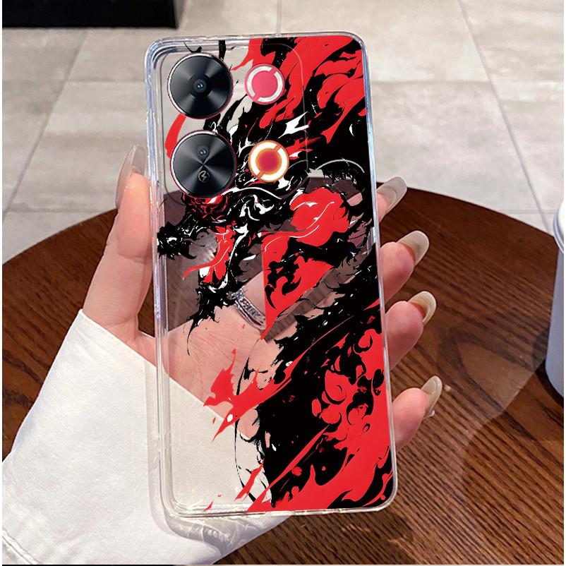 Case For Itel P65 P671L P 65 Casing Luxury Cute Love Heart Rabbit Funny Pattern Cover Clear TPU Silicone Soft Shell Phone Case