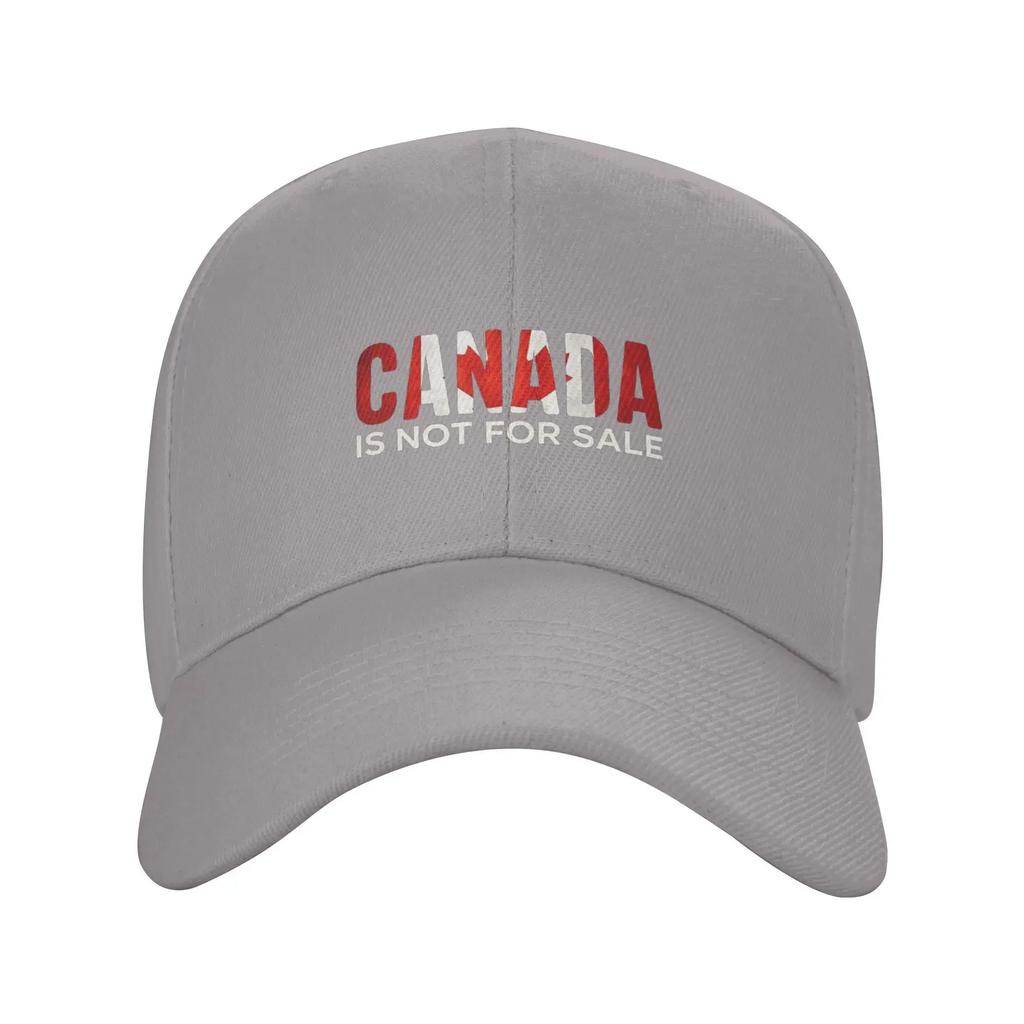 Kanada steht nicht zum Verkauf Baseballkappe Herren Damen Druck Trucker-Hut Sommer Vintage Outdoor Fitnessstudio Großhandel Hüte