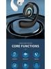 MK9 Bluetooth Earbuds with External Sound - Single Ear, Ear Hook Style for Business, Sports, and Running.