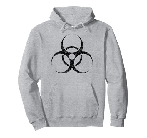 Biohazard Symbol Biological Hazard Warning Sign Hoodie
