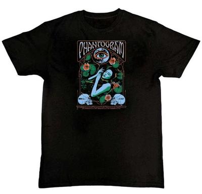 Collection Phantogram Band Poster Graphic Unisex Mens T-Shirt