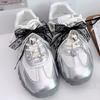 Mode Kant parel strik Schoenveters Bedeltjes Sneakers Decoratieve Hanger Liefde Schoen ketting gesp Schoen Bedeltje Accessoires 1St