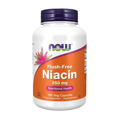 Flush-Free Niacin 250 Mg, 180 Veg Capsules
