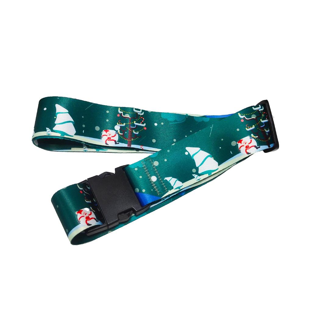 Polyester Luggage & Trolley Case Belt – Portable One-Piece Suitcase Strap