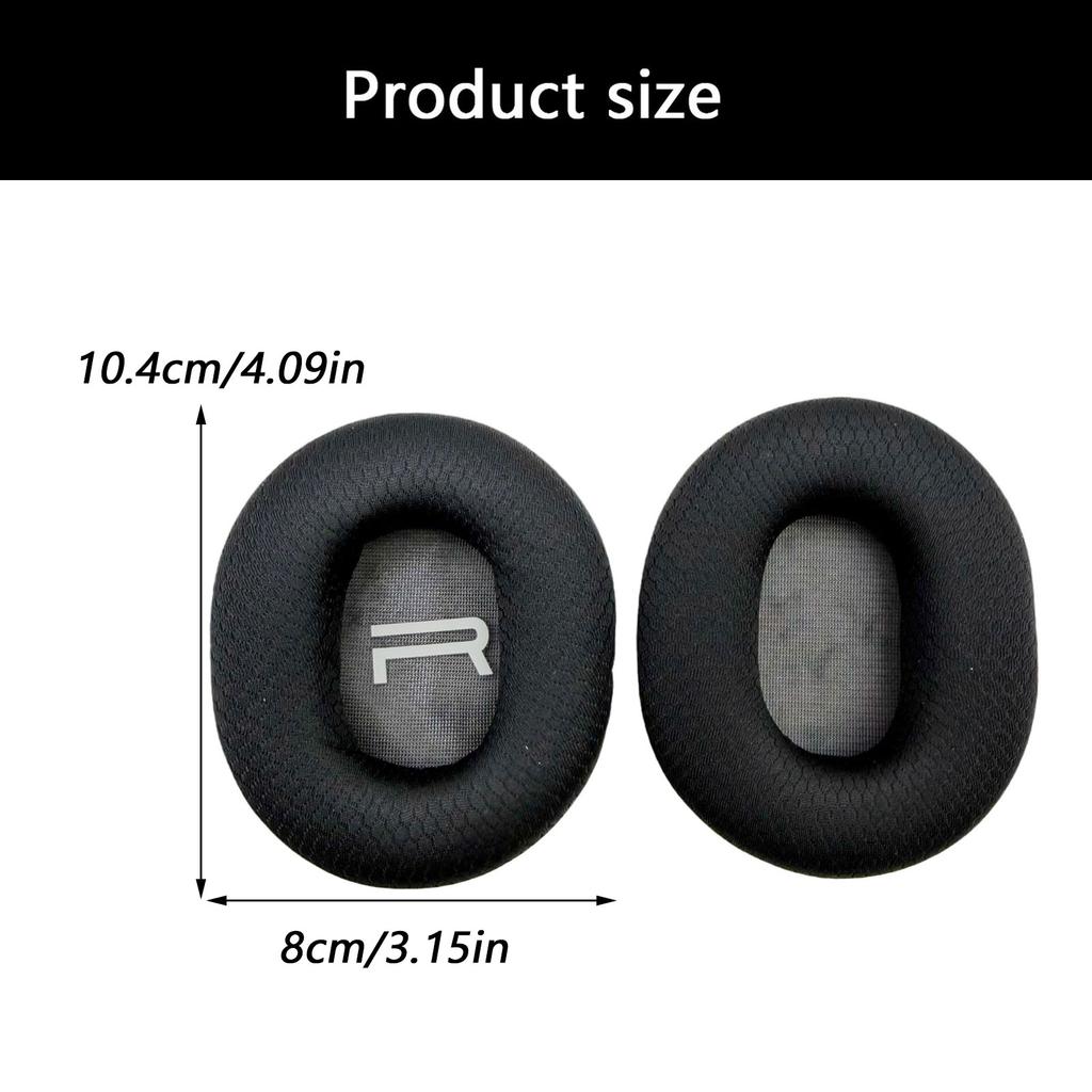 Earphone Sponge Cover Ear Pad Headphone Cushion Earmuffs for RIG800HD RIG700 Spare Earpads with Comfortable Wear