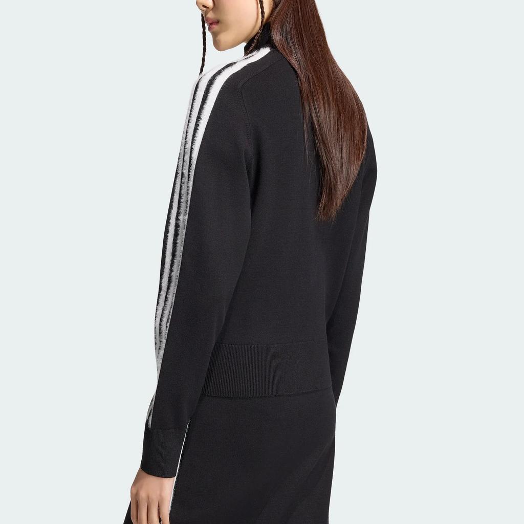 adidas Originals Jacken Damen Schwarz/Weiß Stehkragen Moderat KS7366