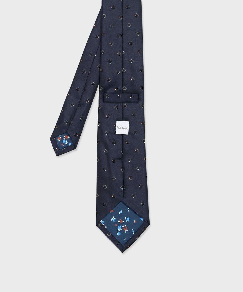 Multicolor Square Tie