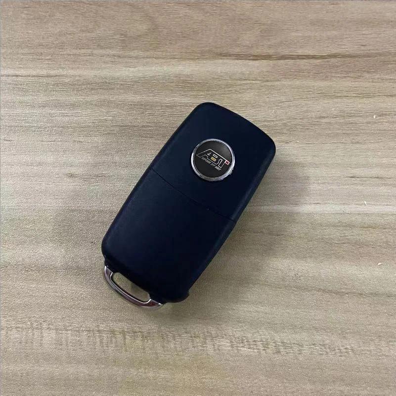 

2025 Hot Car Key Stickers Auto Control Keychain Accessories For Volkswagen VW GTI Rline R Polo Golf Passat Magotan Tiguan Jetta 2Pcs