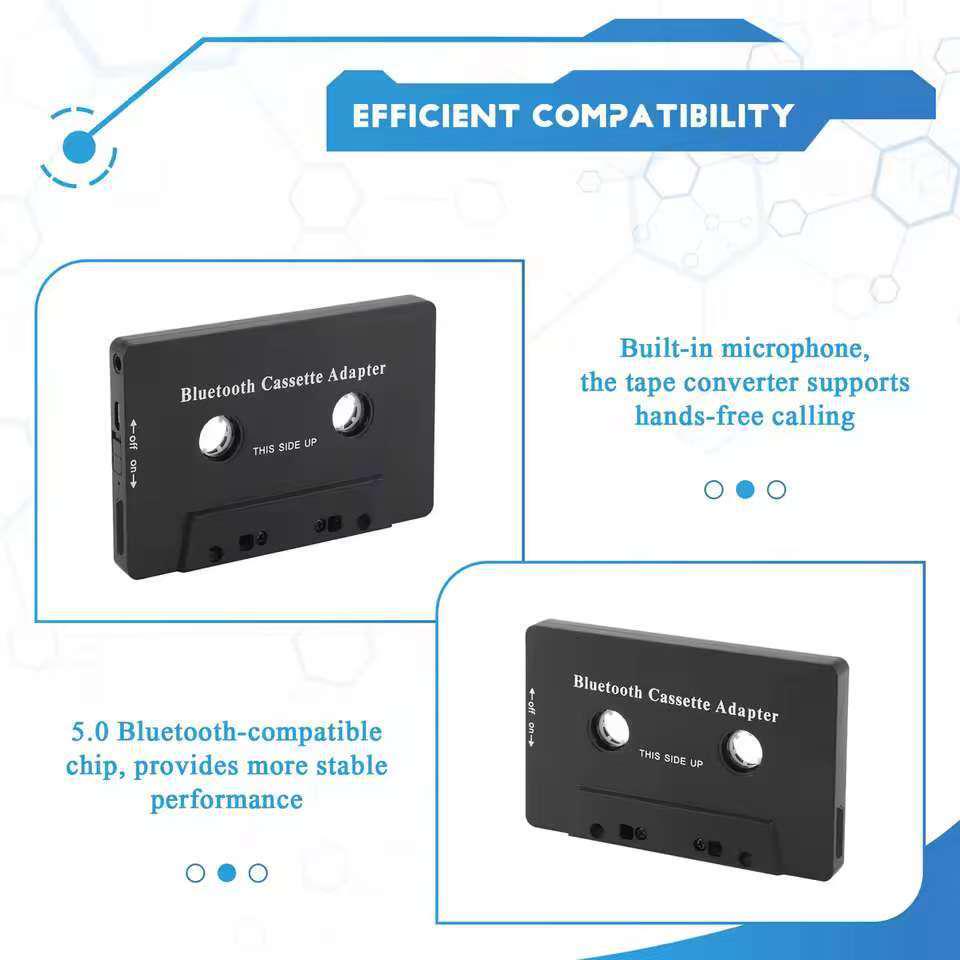 Bluetooth Cassette Tape MP3 Stereo Converter