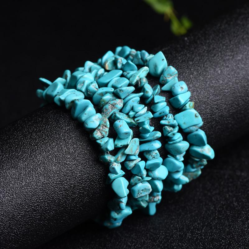 Natural Crystal Bracelet, Adjustable Original Stone and Gravel Bracelet, Irregular Gravel Bracelet, Fresh Style, Fashionable Casual Bracelet, Jewelry