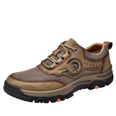 Fashion Outdoor Camping Hiking Shoes Men Net Cloth Sports Sneakers Man Travel Casual Shoes Leisure Walking Climbing Mens Footwear