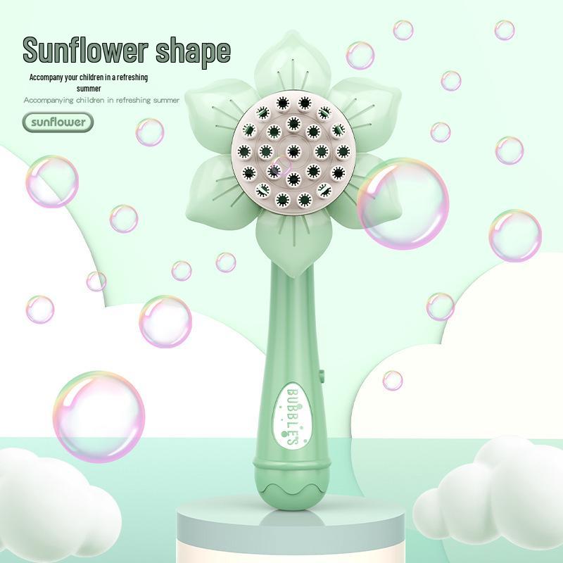 Hot-Selling Automatic Luminous Gatling Bubble Gun - Perfect Toy for Kids