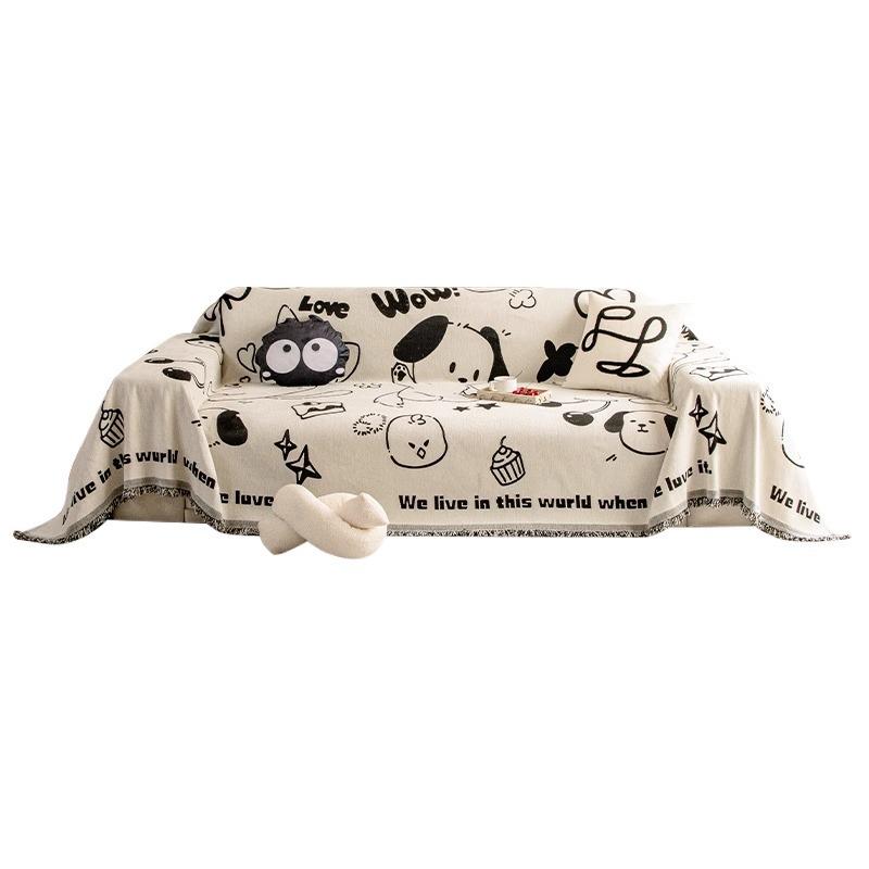 2025 New Simple Sofa Towel Chenille Anti-cat Scratch Sofa Cover Four Seasons Universal Cover Sofa Blanket