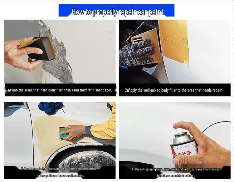 Haozhuo Quick-Drying Automotive & Furniture Putty Filler