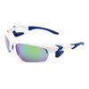 AirFly Sports AirFly Sharp C1 (AirFly) Nose-Padded Sunglasses, Lens, White/Blue Mirror, AF-101