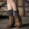 Fashion Cute Crochet Knit Leggings Knee High Boot Socks Leg Warmers