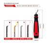 Plastic Handle Deburring Scraper Tool with Stainless Steel BS1010 Chamfering Blade 1018