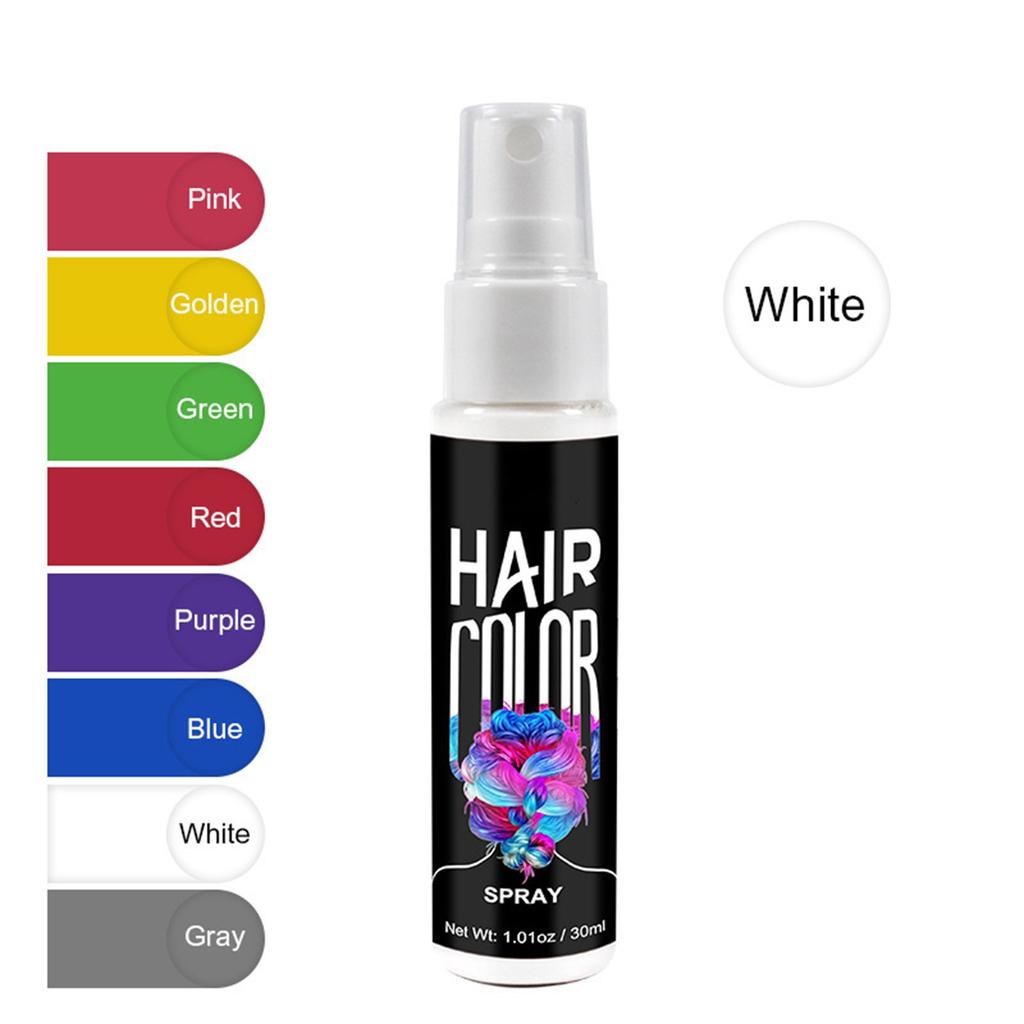 Spray de coloration temporaire pour cheveux 30 ml Timesave DIY Spray de coloration pour cheveux, Spray de coloration pour cheveux, Pour hommes et femmes