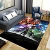 1pc Avengers Pattern Area Rug Soft Flannel Floor Mat for Living Room,Office,Bedroom and Carpet,Sofa Coffee Table Floor Mat
