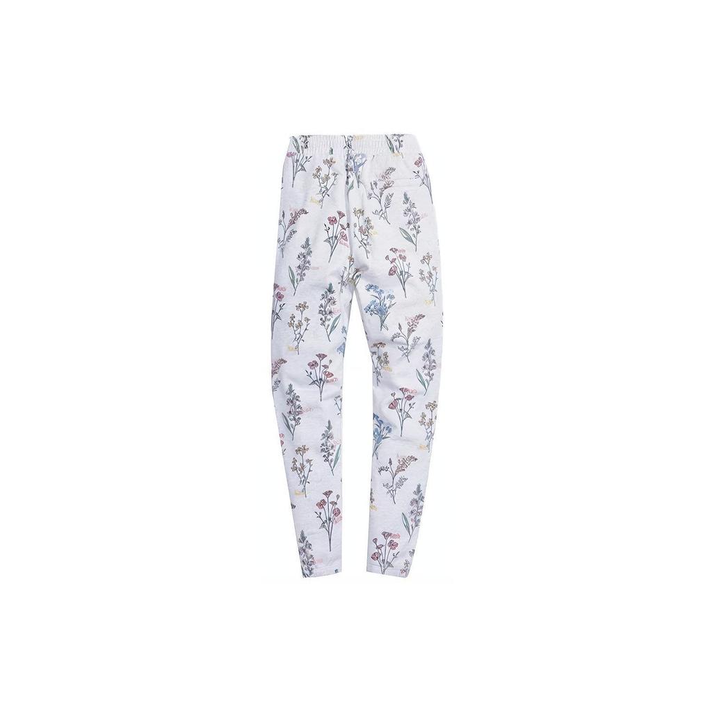 Kith Botanical Floral Williams I Sweatpant Light Heather Unisex Bottoms Grey KH6516-002