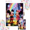Diamond Art Painting Kit Magical Forest Mickey Minnie Home Wall Decor Handmade Gift
