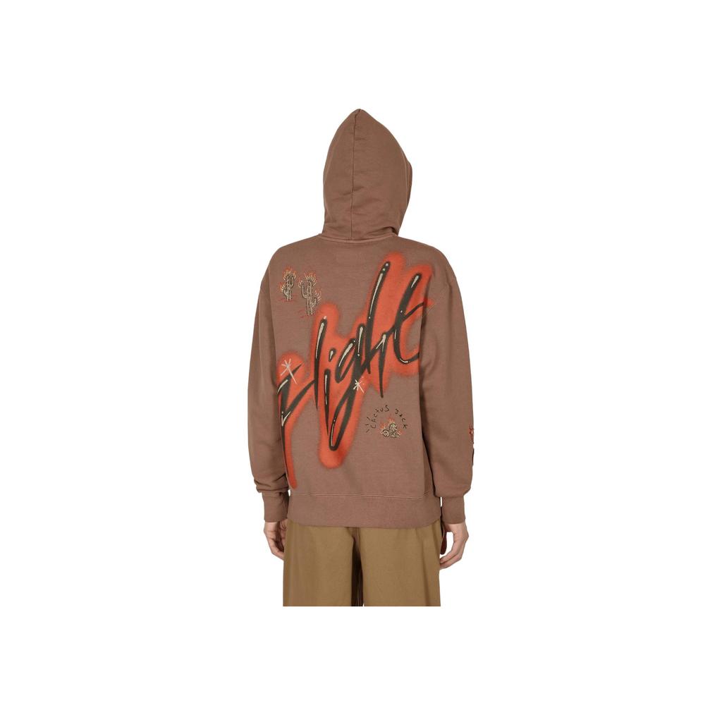 Sudadera Air Jordan x Travis Scott Marrón Arqueológico Ropa para Hombre DO4093-256