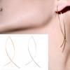 Bluelans Earrings Long Earrings Elegant Shape Fish Handmade Drop Dangle Women's Jewelry