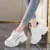 Fashion Thick Soled Women's Sports Shoes 2024 New Mesh Soft Sole Increased Height Inside Versatile Casual Sports Shoes Zapatos De Mujer