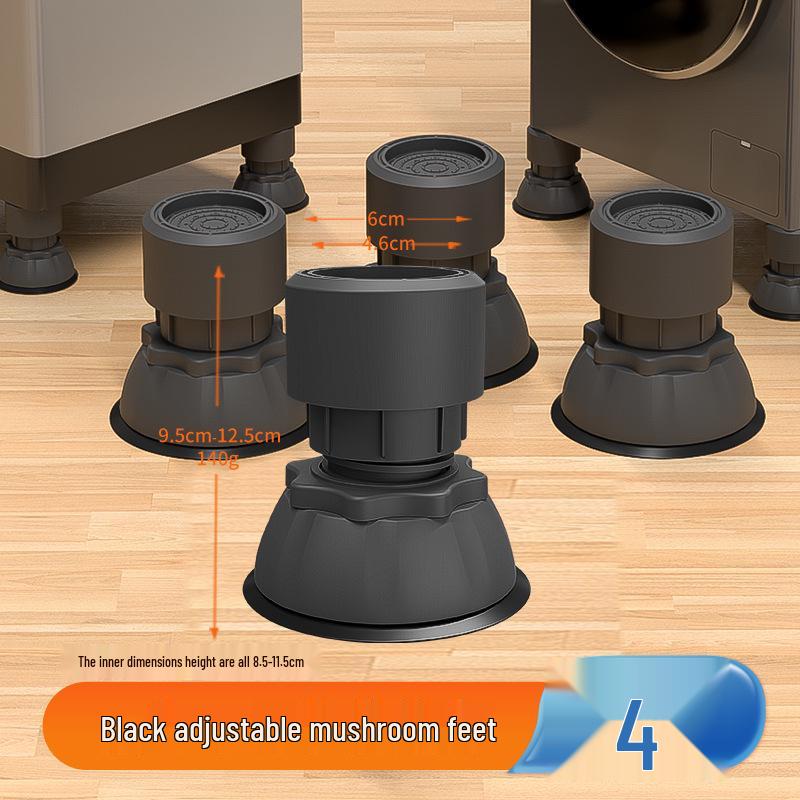 Universal Anti-Slip Washing Machine Riser Pads for Heightening and Shock Absorption