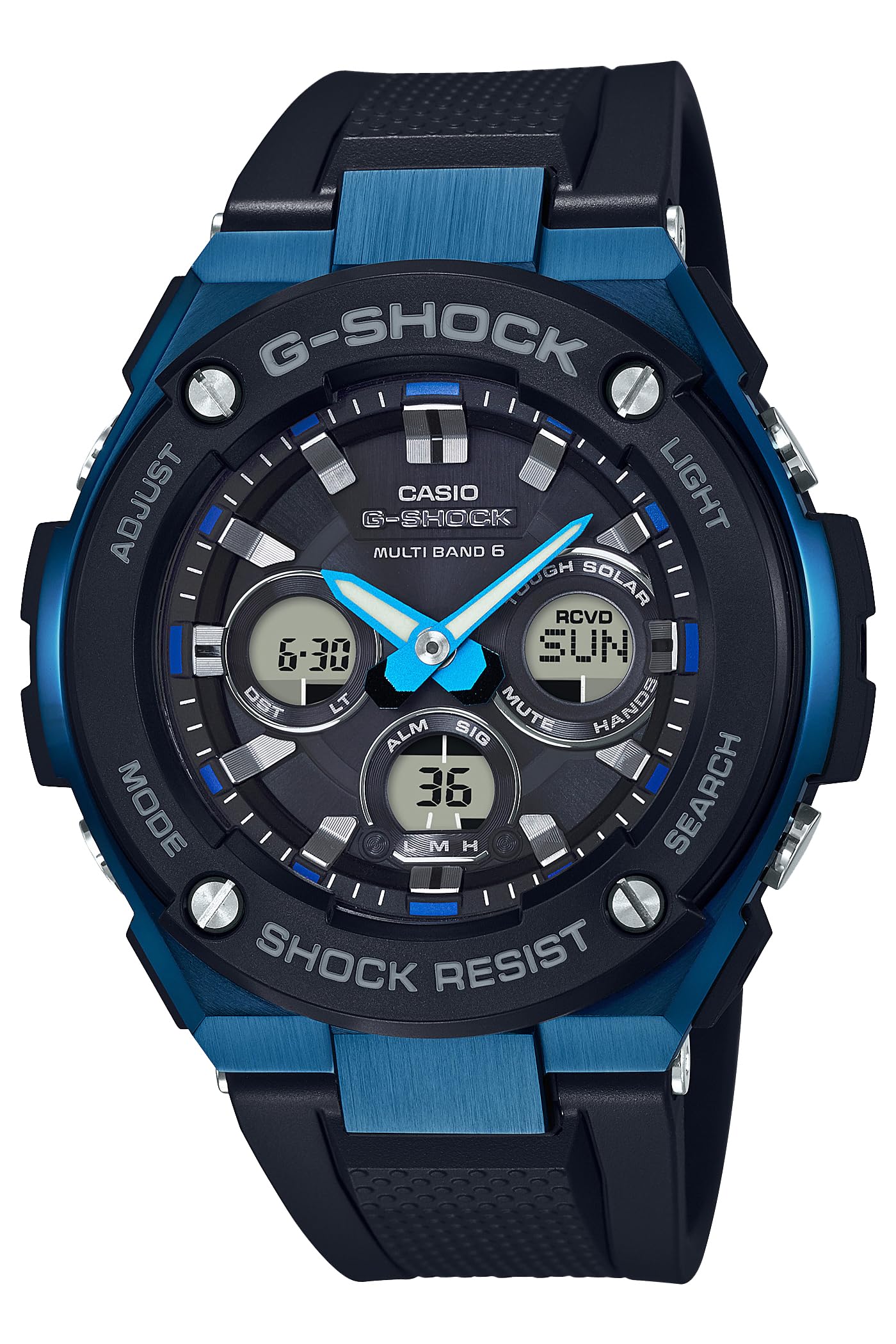 

Casio Solar Watch Black G-Shock G-STEEL Radio-Controlled GST-W300G-1A2JF Men s
