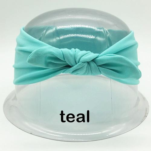 Cute Rabbit Ear Headband for Woman Girls Knot Hair Bands Yoga Hairband Bunny Headbands Turban Headwrap Bandana Bow Headwear Bandage Hair Accessories