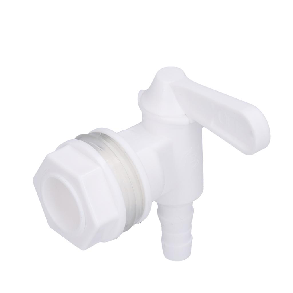 Beer Brewing Keg Spout Tap Homebrew Carbonated Drink Fermentation Bucket Faucet Kit with GasketsWhite