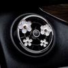 Car Air Outlet Perfume Clip Lovely Flowers Fragrance Clip Car Mini Decoration Perfume Clip Adjustable Aromatherapy Freshener