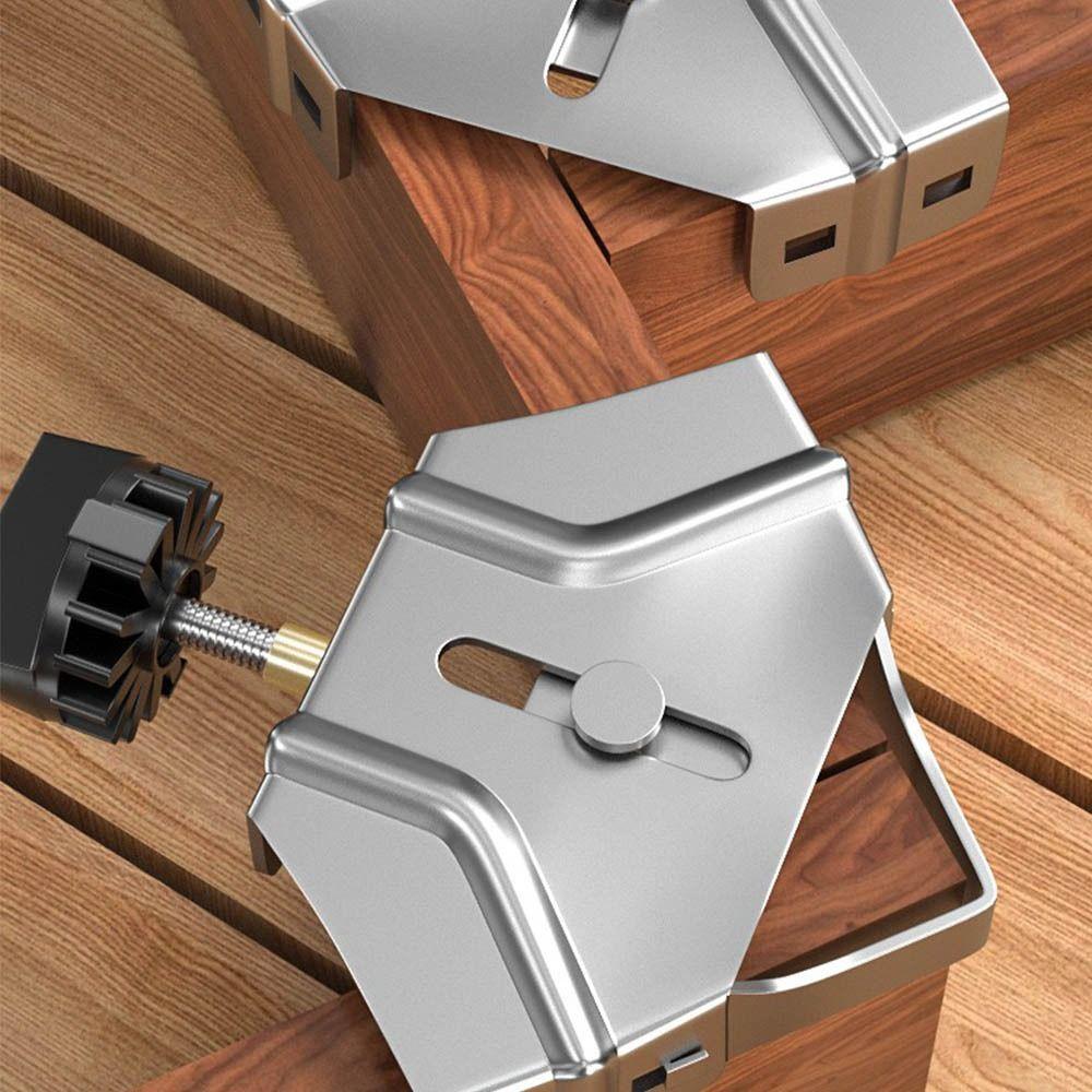 Stainless Steel Corner Clamp Locator Sturdy 90 Degree Fixing Clamp  Woodworking Splicing